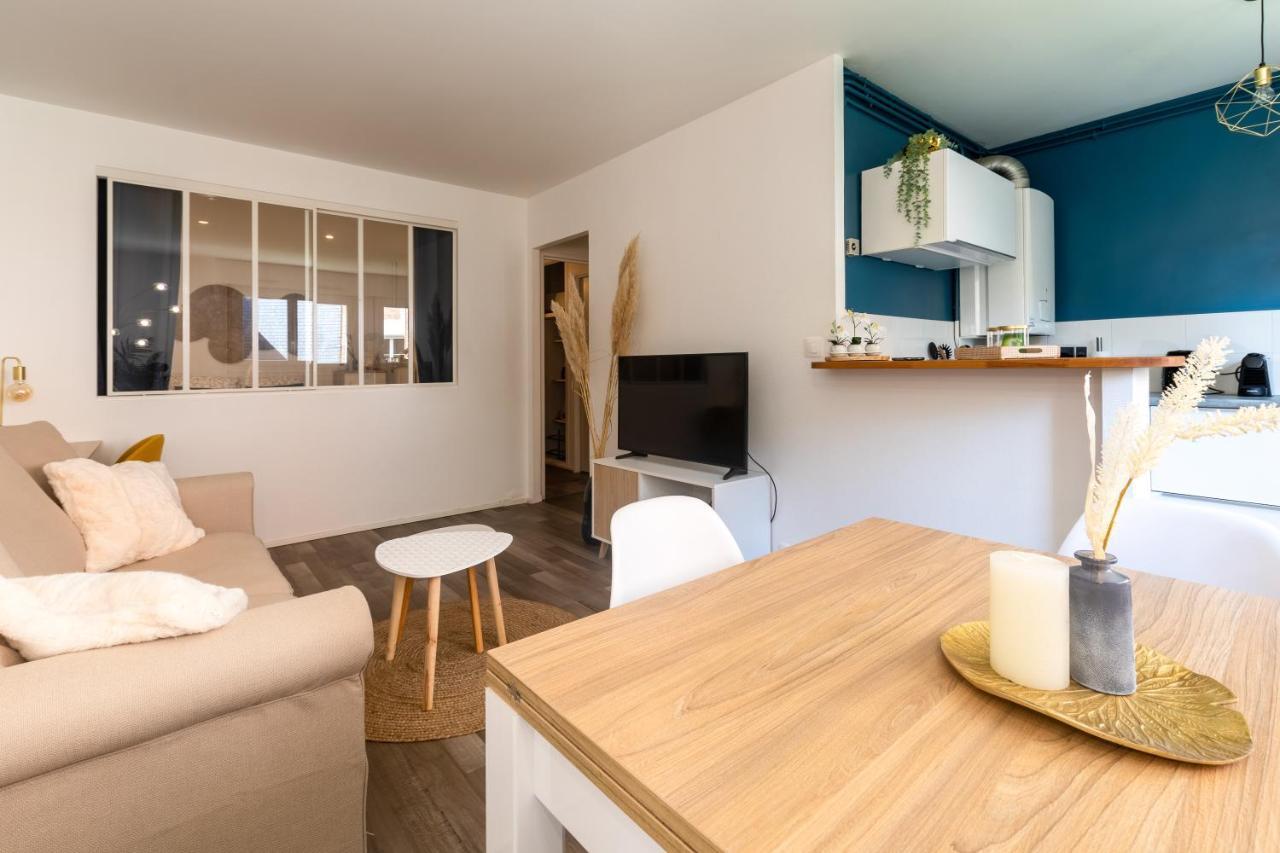 Hygge - Superbe Apt Renove Rouen Gare Avec Parking Privatif Apartment Ngoại thất bức ảnh