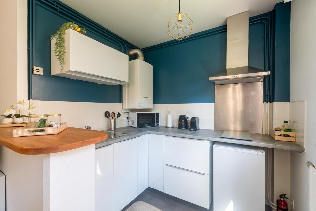 Hygge - Superbe Apt Renove Rouen Gare Avec Parking Privatif Apartment Ngoại thất bức ảnh