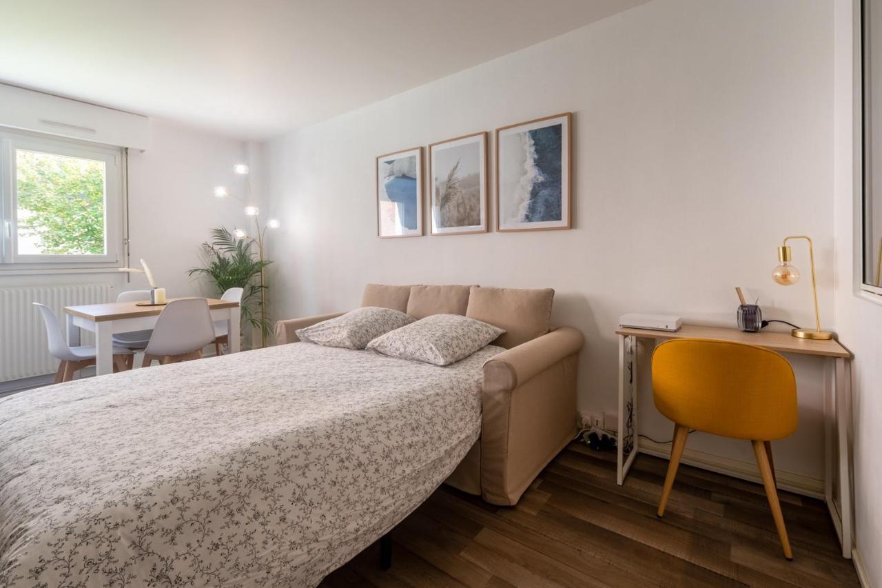 Hygge - Superbe Apt Renove Rouen Gare Avec Parking Privatif Apartment Ngoại thất bức ảnh