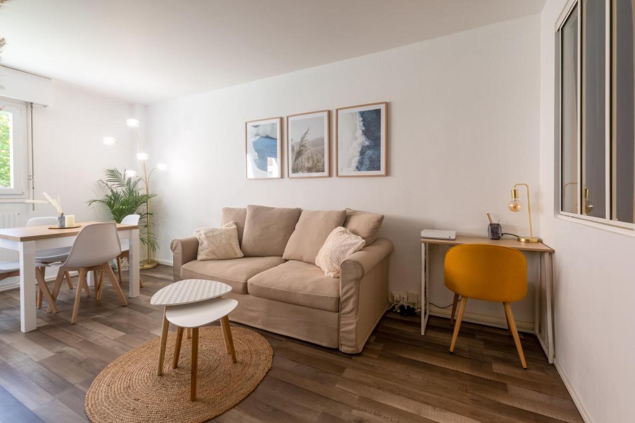 Hygge - Superbe Apt Renove Rouen Gare Avec Parking Privatif Apartment Ngoại thất bức ảnh