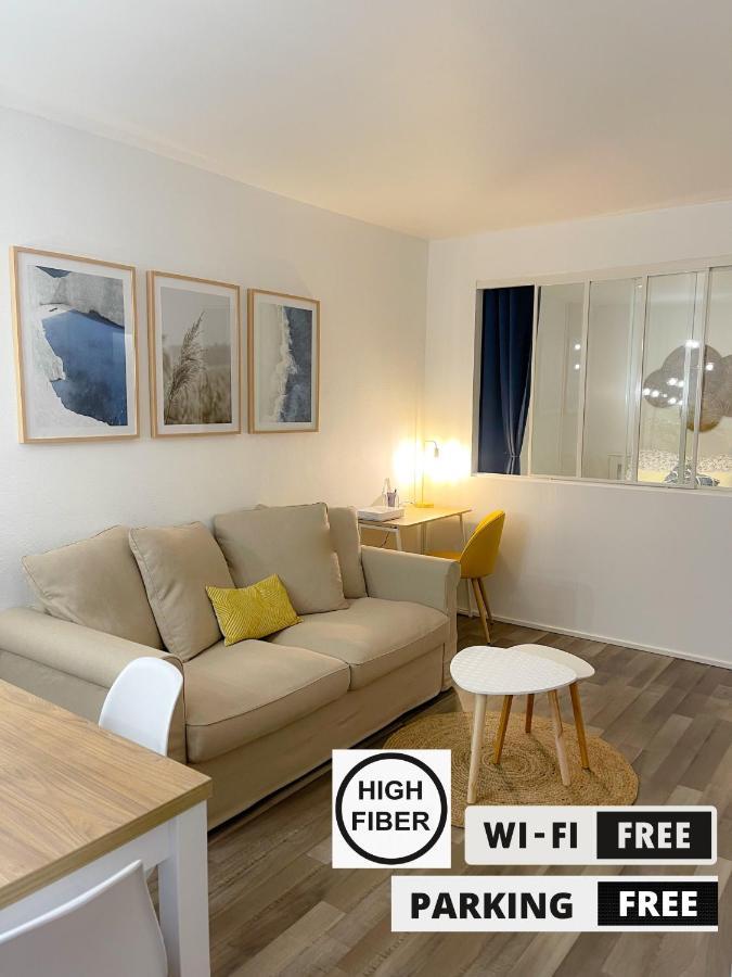 Hygge - Superbe Apt Renove Rouen Gare Avec Parking Privatif Apartment Ngoại thất bức ảnh